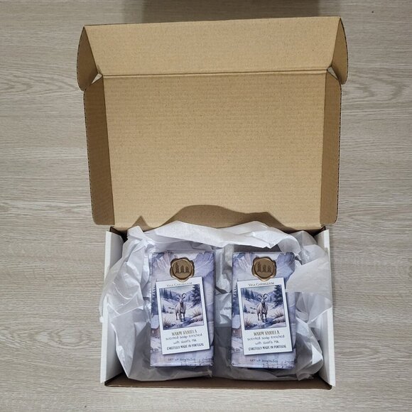 Warm Vanilla Scented Soap With Goats Milk 300g Vila Cardilium - Picture 8 of 8